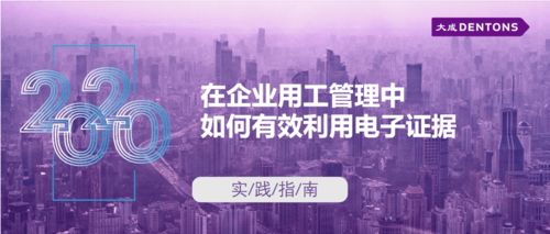 企業(yè)用工管理中電子證據(jù)的有效利用與合規(guī)實踐指南